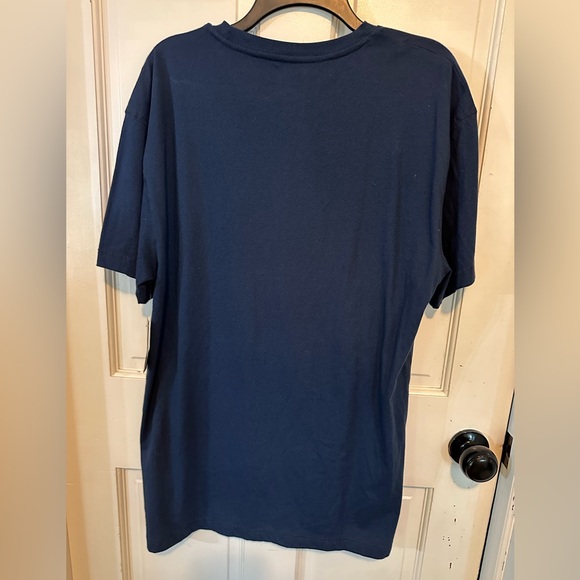 Hard Rock Cafe Honolulu Blue Short Sleeve T Shirt Men's Lg Embroidered NWT - Picture 7 of 11